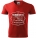 Tricou rosu guler V, Caci domnul este bun...